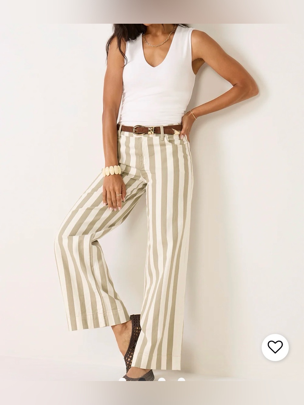 LNA Park V Neck Sleek Tank
